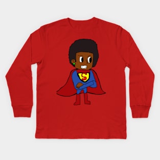 Super Willie D Kids Long Sleeve T-Shirt